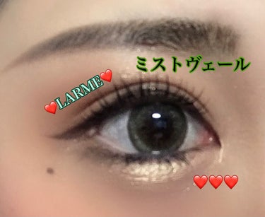 LARME MOISTURE UV(ラルムモイスチャーUV)/LARME/カラーコンタクトレンズを使ったクチコミ（1枚目）