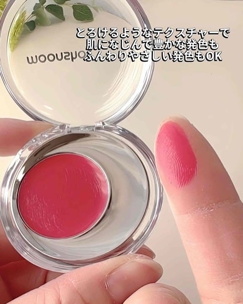 メルティングムードリップ&チーク/moonshot/ジェル・クリームチークを使ったクチコミ(4枚目)