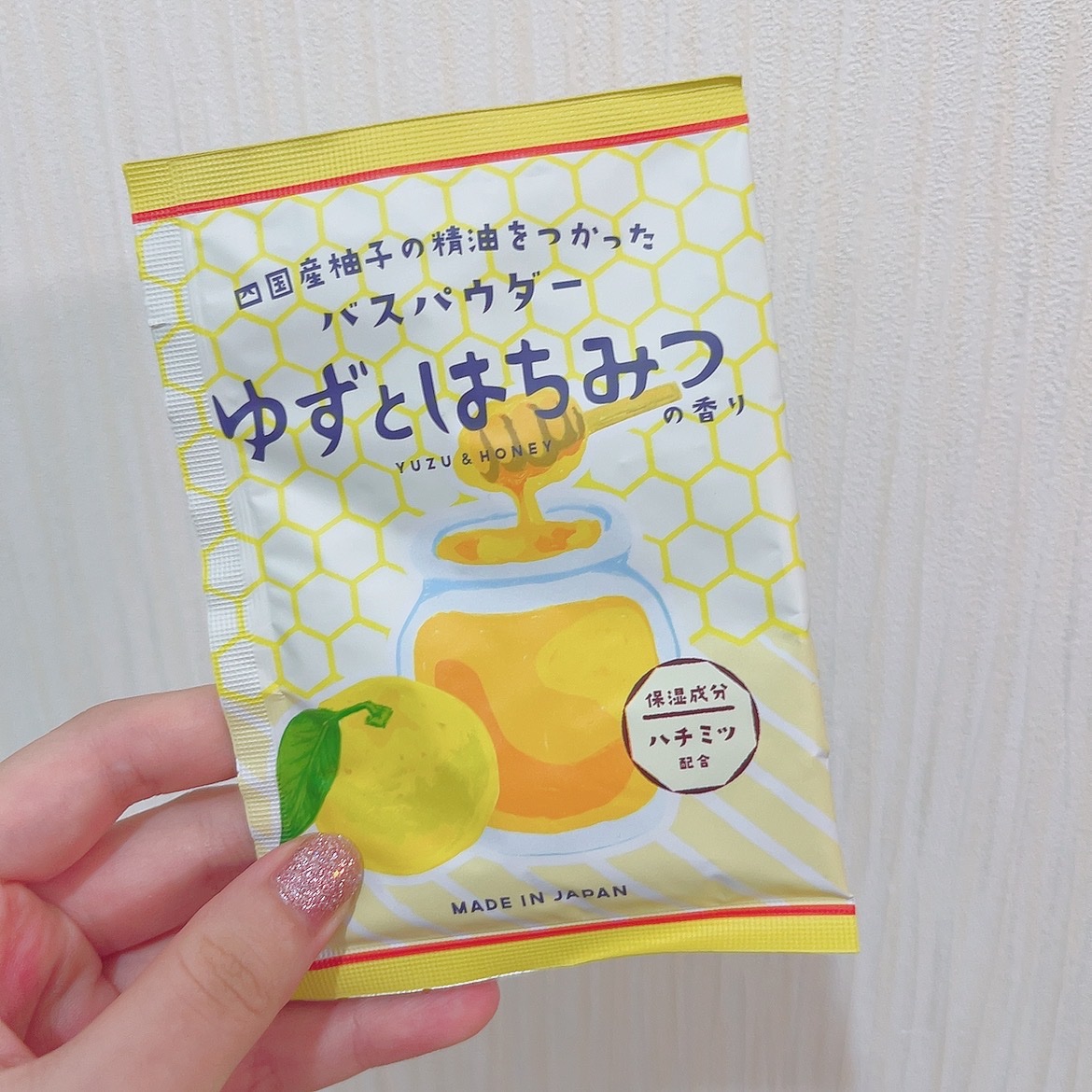 ゆずRCバスパウダー ゆずとはちみつの香り/グローバル プロダクト プランニング/無機塩系入浴剤を使ったクチコミ（1枚目）