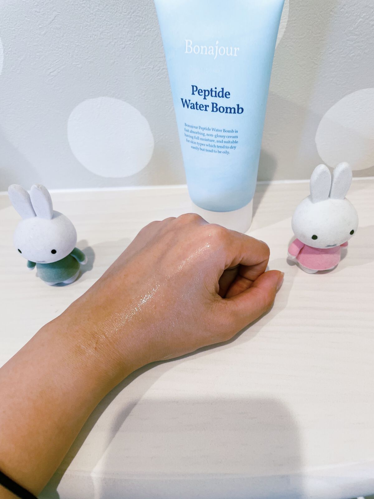 ペプチドウォーターボム/Bonajour/フェイスクリームを使ったクチコミ（3枚目）