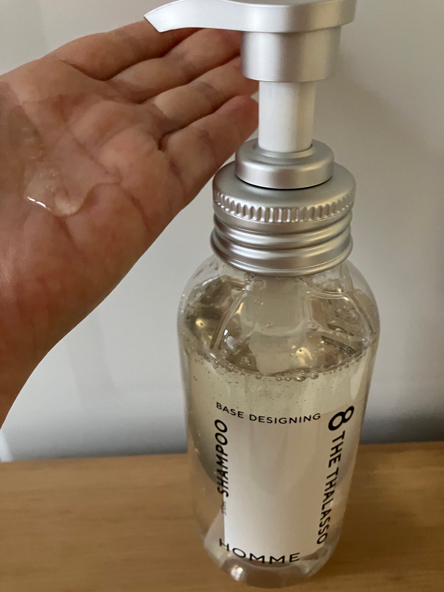 エイトザタラソ オム ベースデザイニング シャンプー/ヘアトリートメント/エイトザタラソ/市販シャンプーを使ったクチコミ(2枚目)