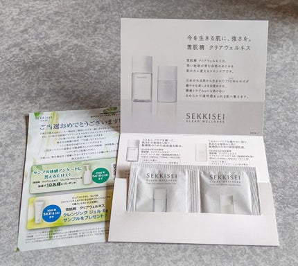 クリアウェルネス ピュア コンクSS/雪肌精/化粧水を使ったクチコミ(1枚目)