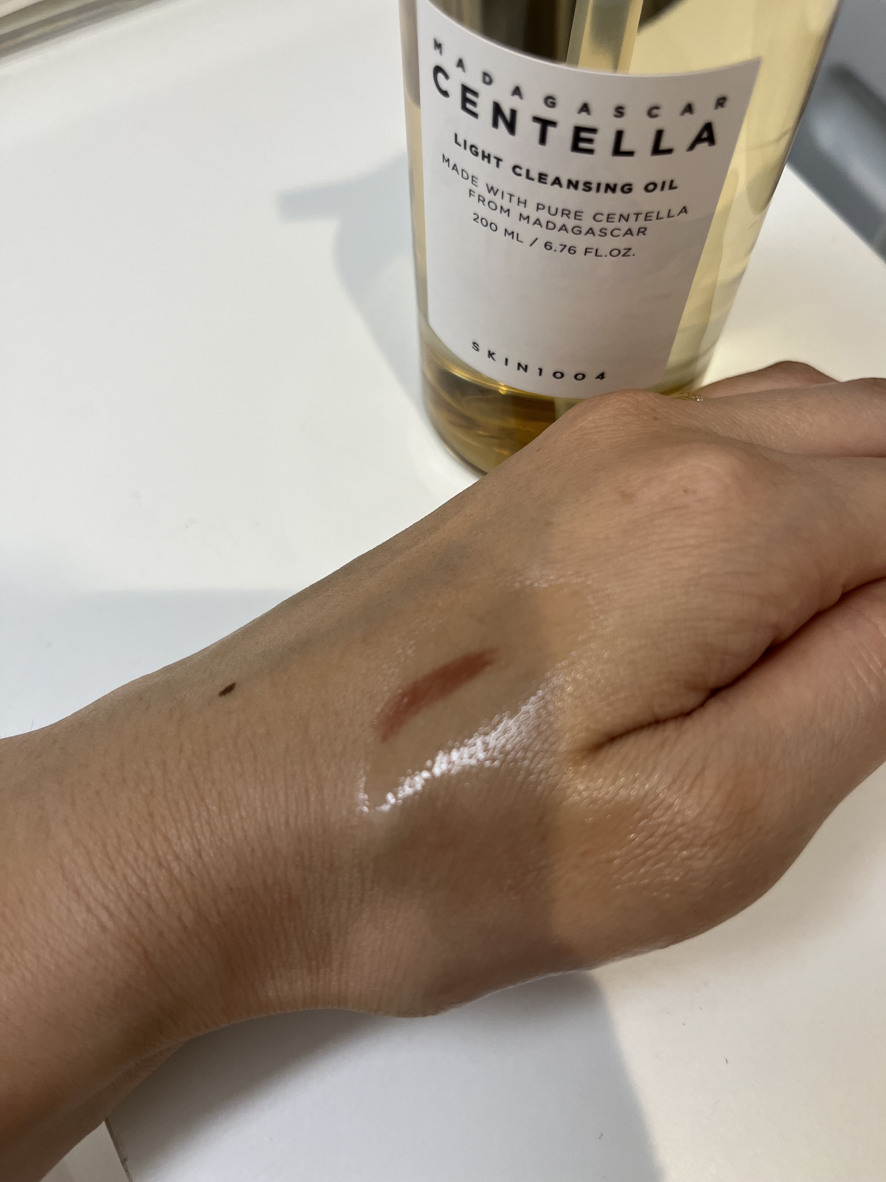 センテラ ライトクレンジングオイル/SKIN1004/オイルクレンジングを使ったクチコミ（2枚目）