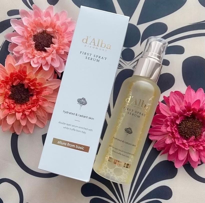 ダルバ ホワイトトリュフファーストスプレーセラム/ダルバ/ミスト状化粧水を使ったクチコミ(2枚目)
