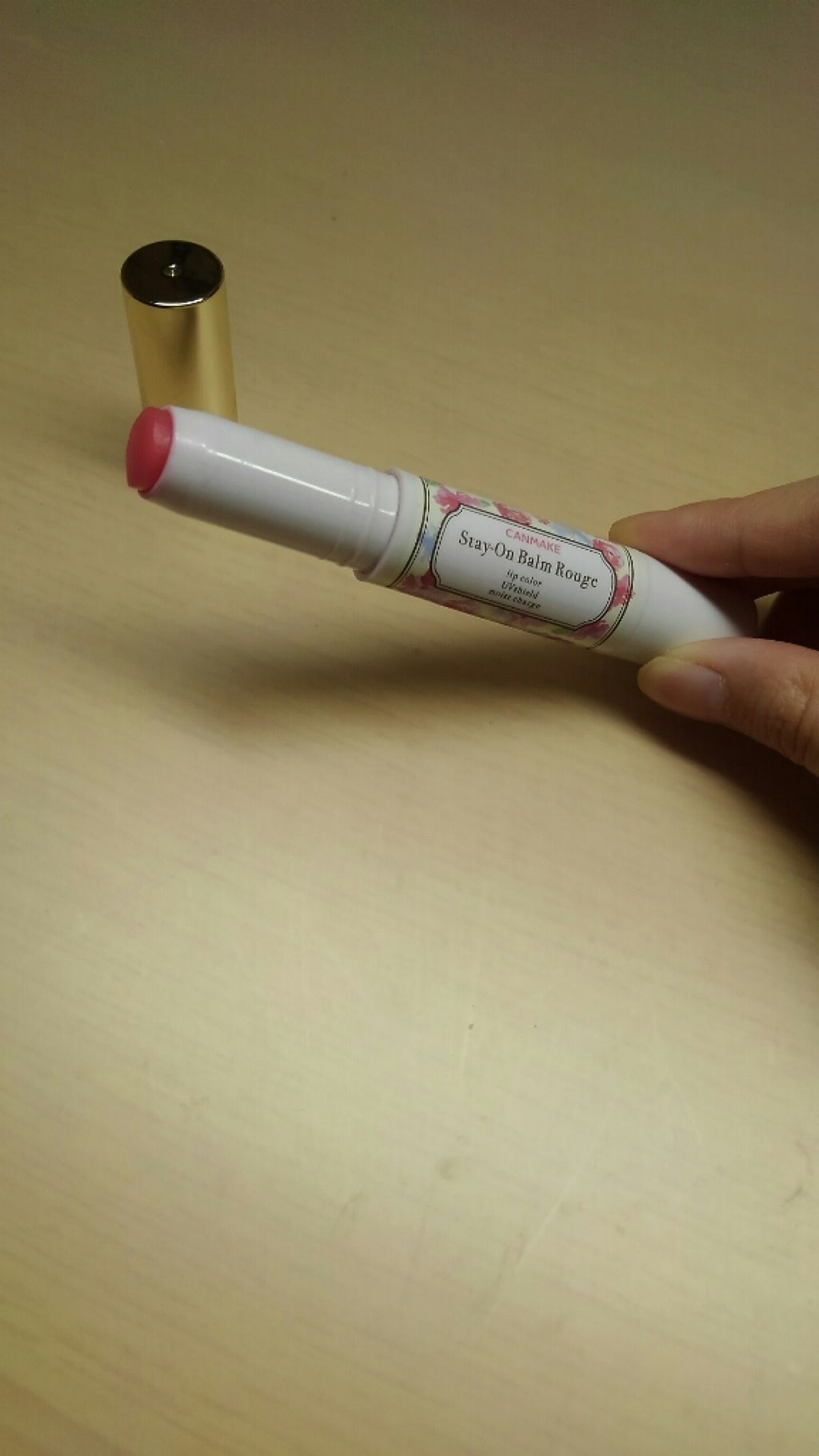 ステイオンバームルージュ/キャンメイク/口紅を使ったクチコミ(1枚目)