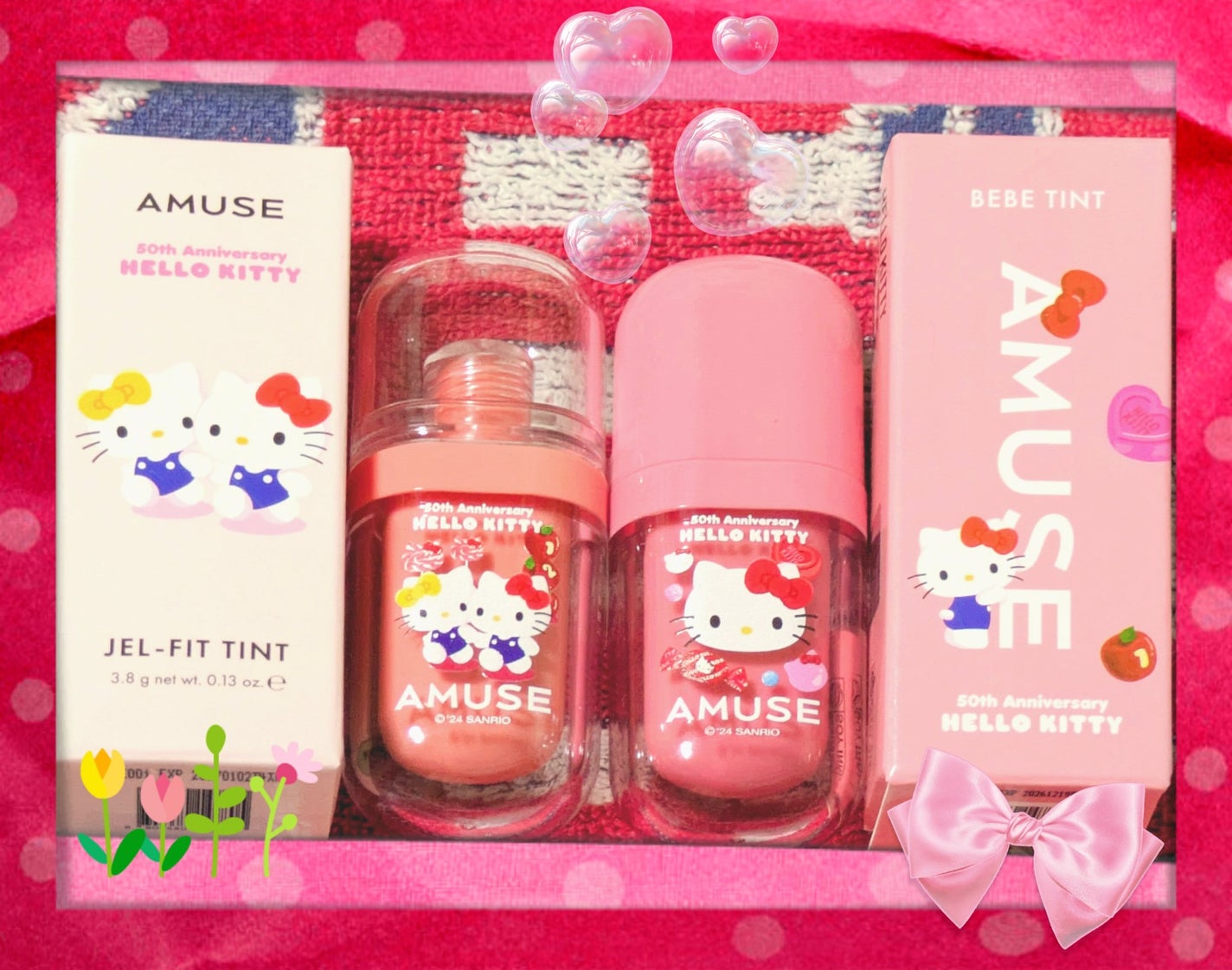 ジェルフィットティント/AMUSE/リップティントを使ったクチコミ(1枚目)