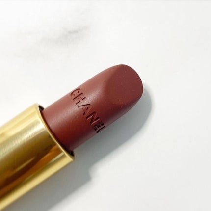 ルージュ アリュール ヴェルヴェット/CHANEL/口紅を使ったクチコミ(3枚目)