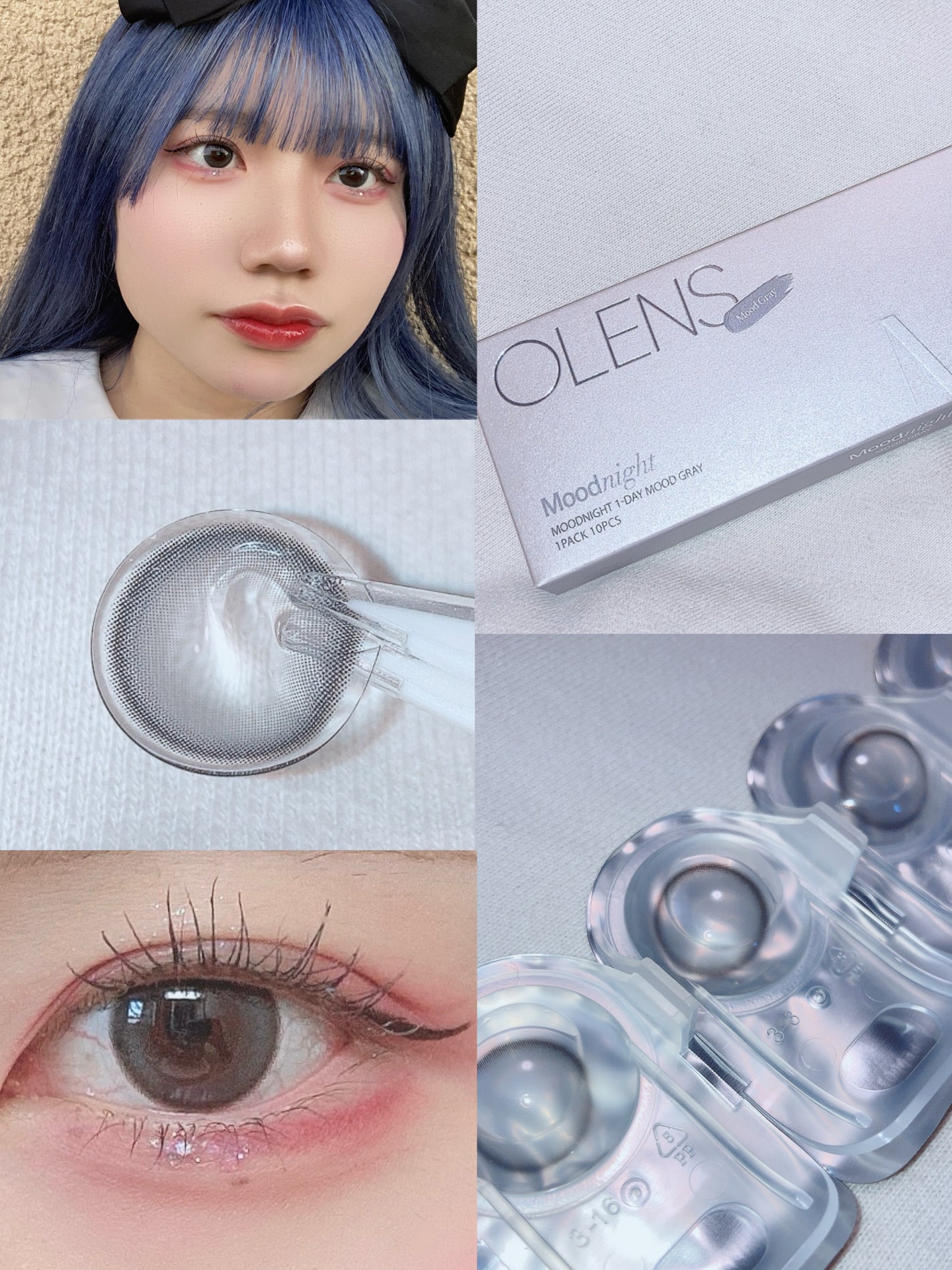 Moodnight 1day/OLENS/カラーコンタクトレンズを使ったクチコミ(7枚目)