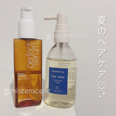 ティーツリーピュリファイングトニック/AROMATICA/頭皮ケアを使ったクチコミ（1枚目）