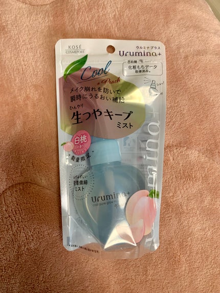 ウルミナプラス 生つやキープミスト 白桃の香り/ウルミナプラス/ミスト状化粧水を使ったクチコミ(1枚目)