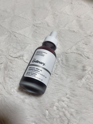 AHA 30% + BHA 2% Peeling Solution/The Ordinary/ピーリングを使ったクチコミ（1枚目）