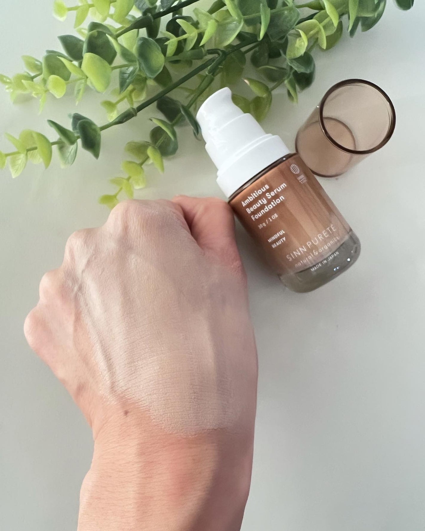 アンビシャス ビューティーセラムファンデーション/SINN PURETÉ/リキッドファンデーションを使ったクチコミ(6枚目)
