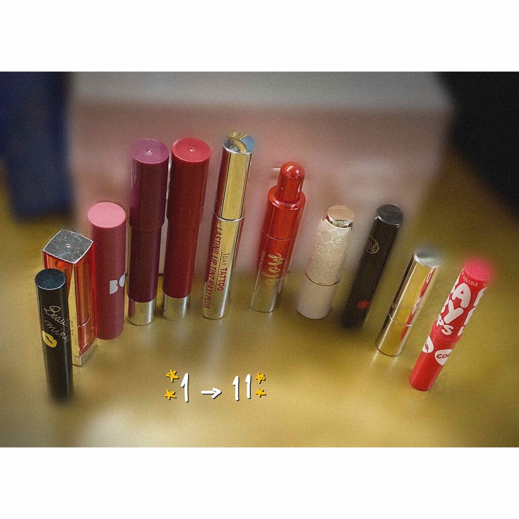 ラスティングリップティント/K-パレット/リップティントを使ったクチコミ（1枚目）