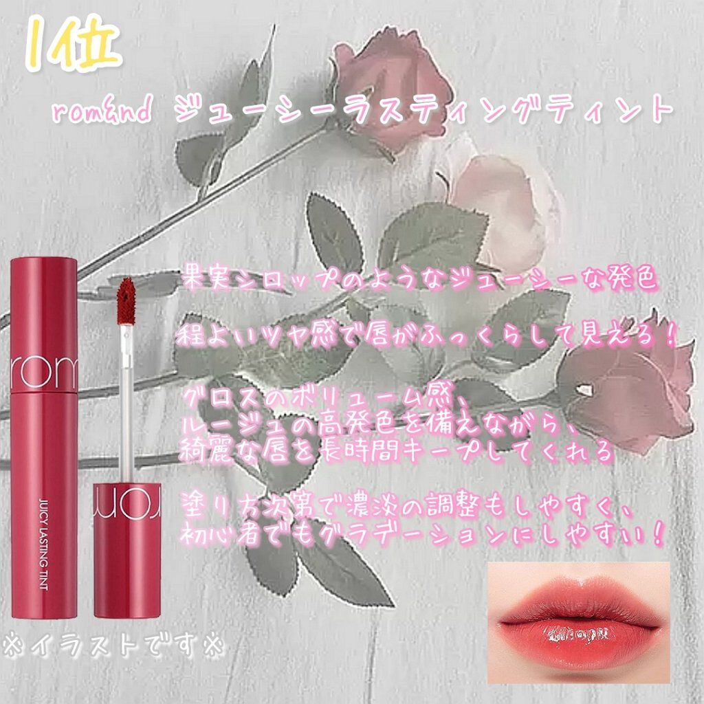 ウォーターリップ ステイン/CLARINS/リップグロスを使ったクチコミ（2枚目）