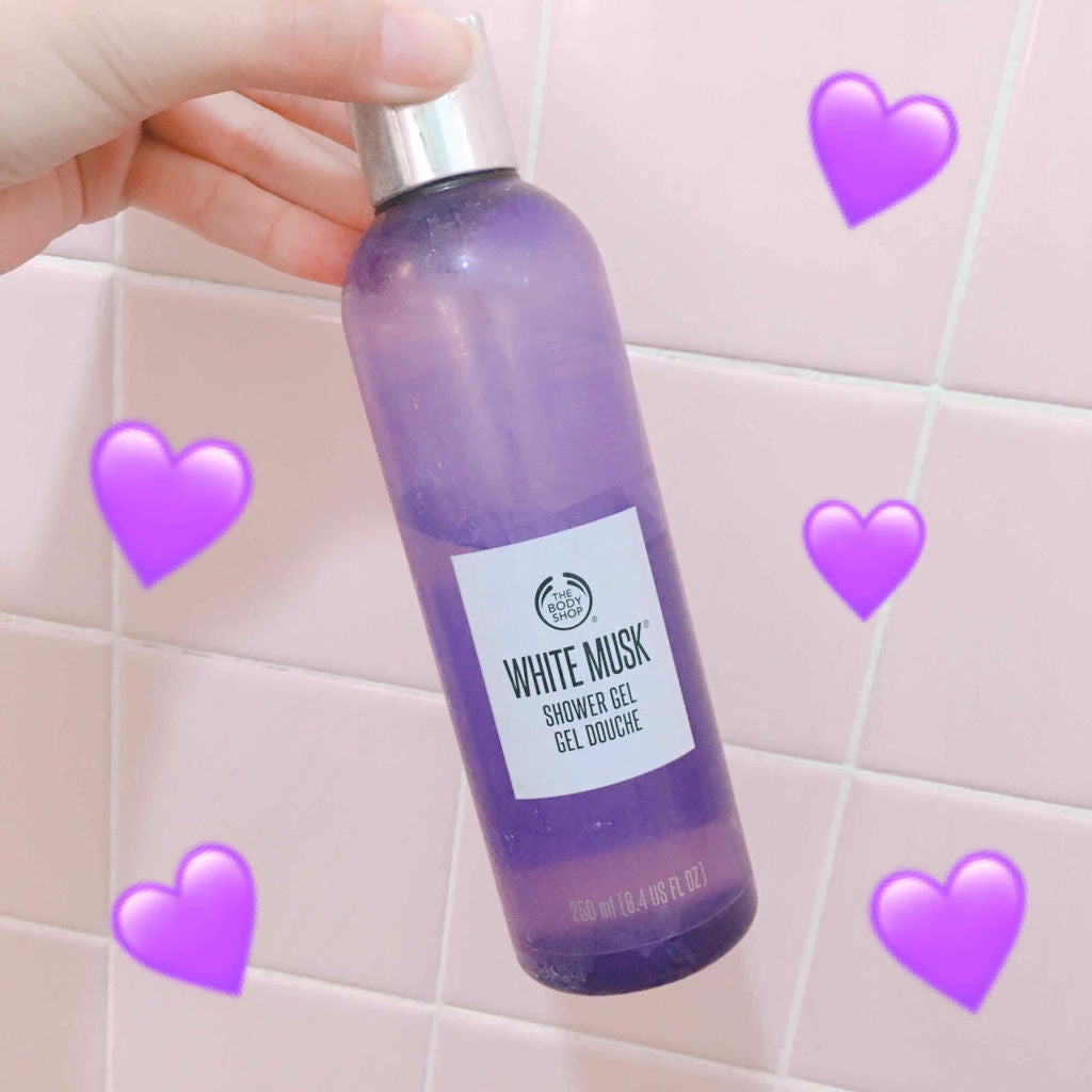 ホワイトムスク シャワージェル/THE BODY SHOP/ボディソープを使ったクチコミ(1枚目)