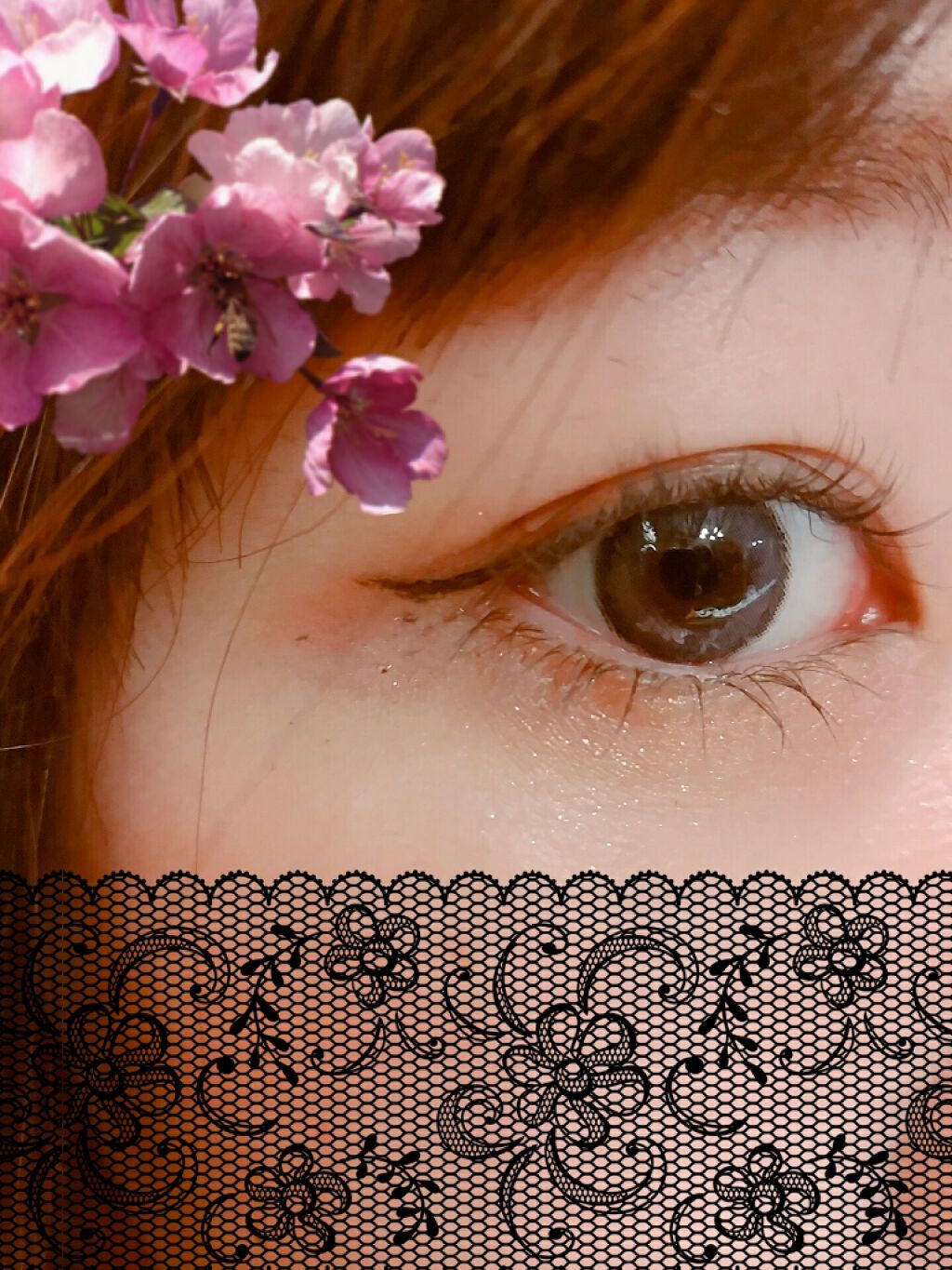 eye closet iDOL Series CANNA ROSE 1day ラベンダーグレー/EYE CLOSET/ワンデー（１DAY）カラコンを使ったクチコミ（2枚目）