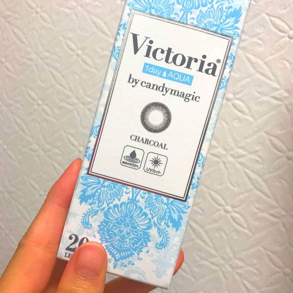 Victoria 1day AQUA by candy  magic/Victoria/ワンデー（１DAY）カラコンを使ったクチコミ（1枚目）