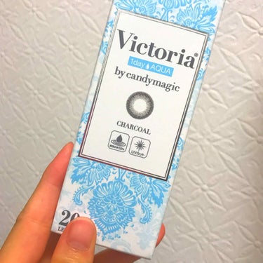 Victoria 1day AQUA by candy  magic/Victoria/ワンデー（１DAY）カラコンを使ったクチコミ（1枚目）