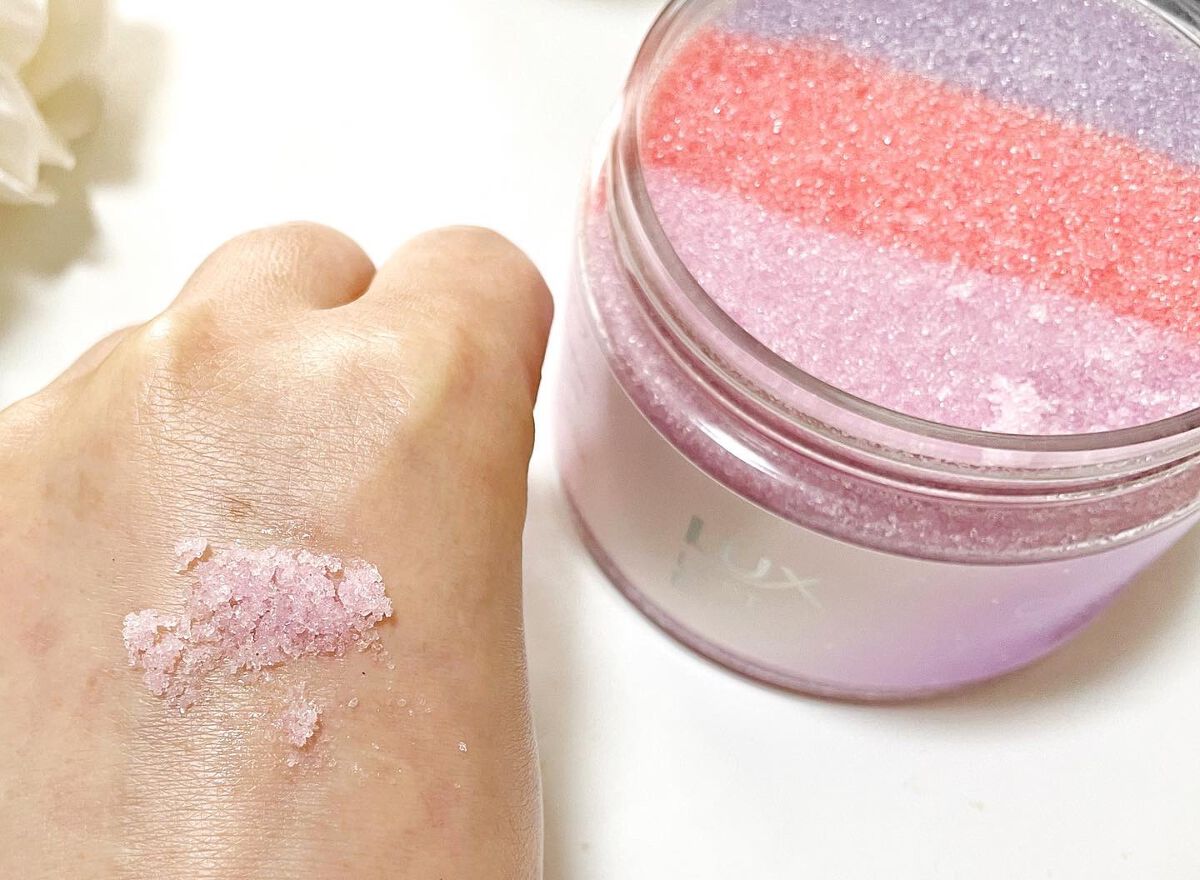 セレスティアルエスケープ ボディスクラブ		/LUX/ボディスクラブを使ったクチコミ（3枚目）