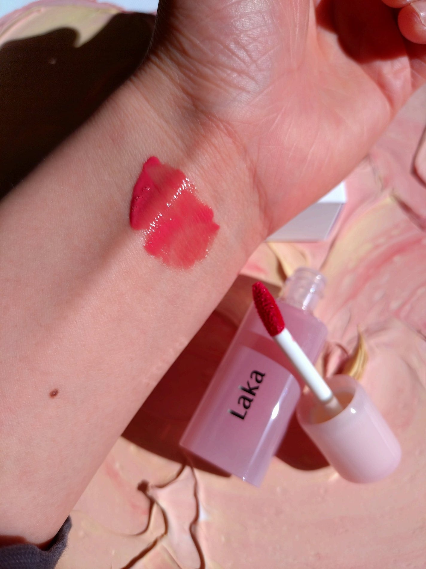 フルーティーグラムティント/Laka/リップティントを使ったクチコミ(3枚目)