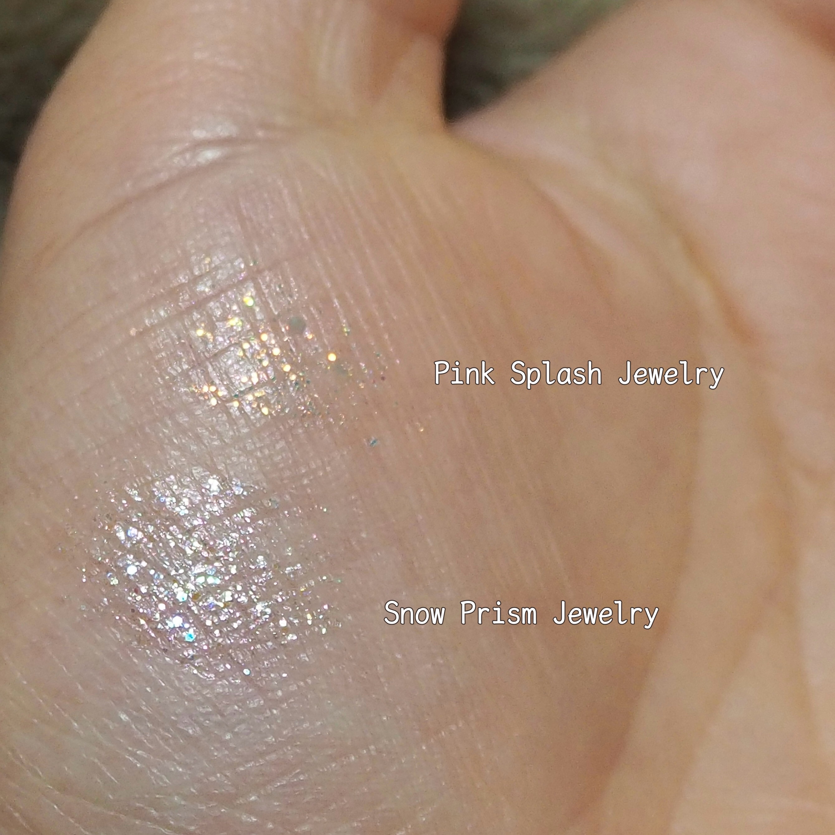 フェアリージュエルアイグリッター Pink Splash Jewelry/Milk Touch/グリッターを使ったクチコミ（2枚目）