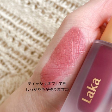 フルーティーグラムティント/Laka/リップティントを使ったクチコミ(4枚目)