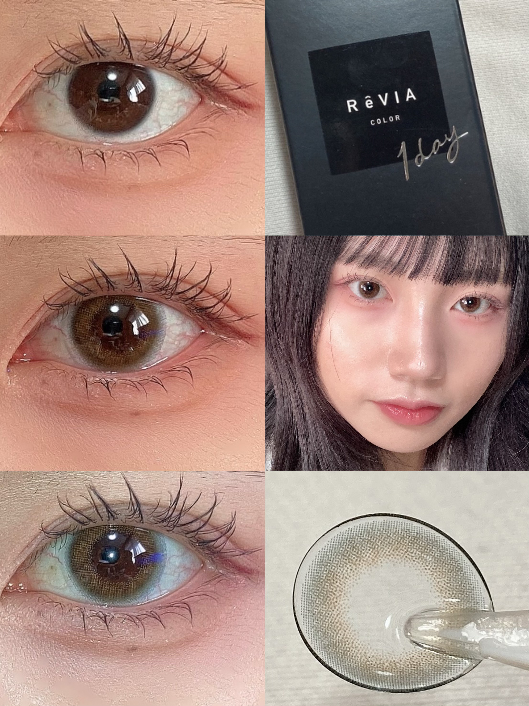 ReVIA 1day/ReVIA/ワンデー（１DAY）カラコンを使ったクチコミ（2枚目）