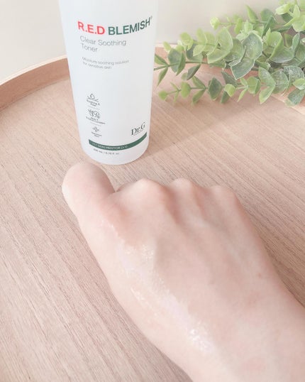 レッドブレミッシュ クリアスージングトナー/Dr.G/化粧水を使ったクチコミ(3枚目)