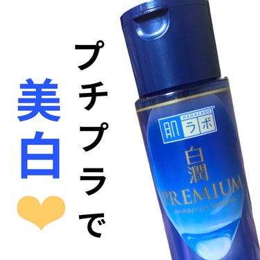 白潤プレミアム薬用浸透美白化粧水/肌ラボ/化粧水を使ったクチコミ（1枚目）