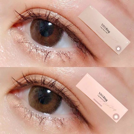 ViVi Ring 1Month/OLENS/カラーコンタクトレンズを使ったクチコミ(1枚目)