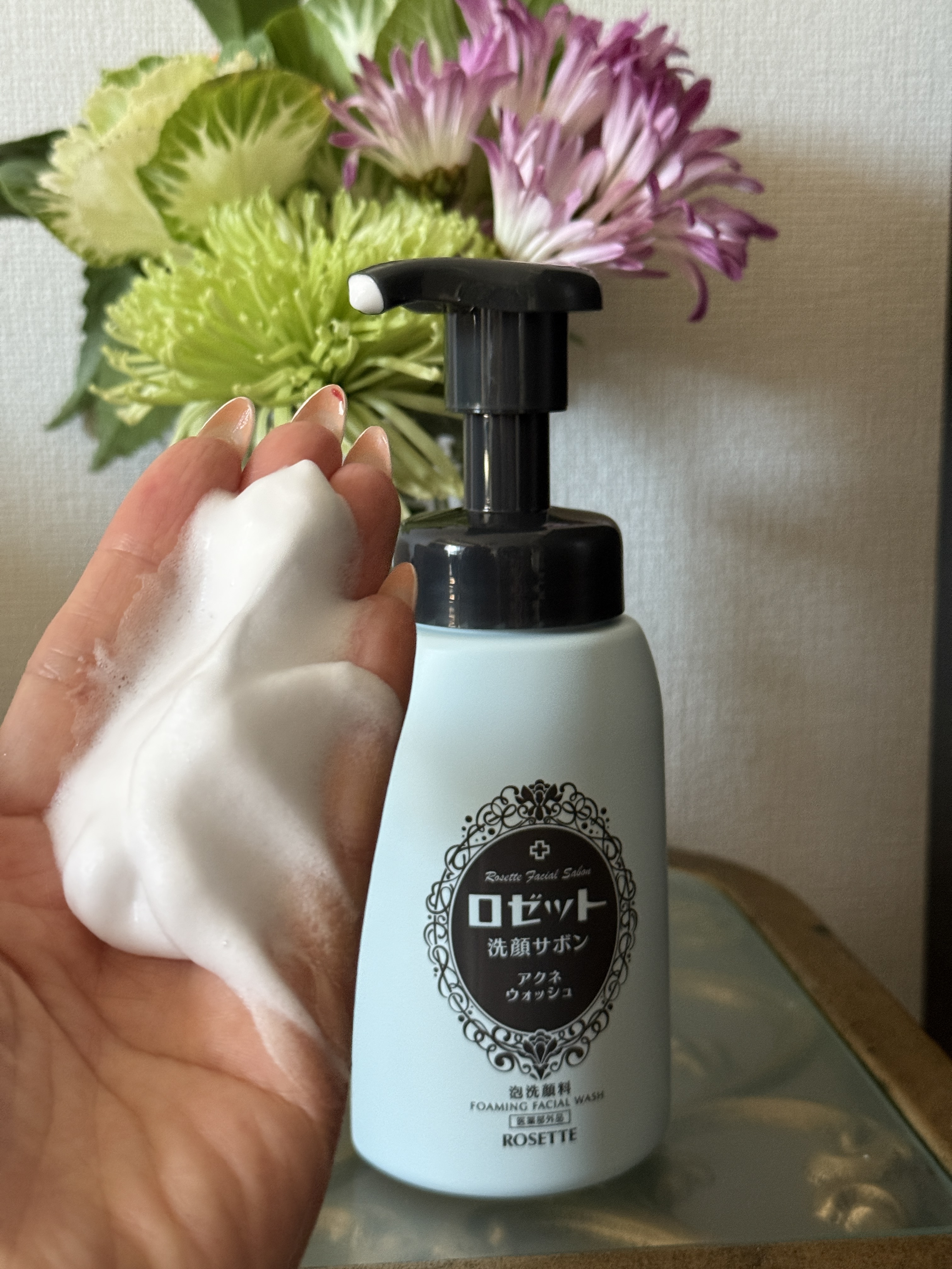 ロゼット洗顔サボン アクネウォッシュ【医薬部外品】[泡洗顔料]/ロゼット/泡洗顔を使ったクチコミ（1枚目）