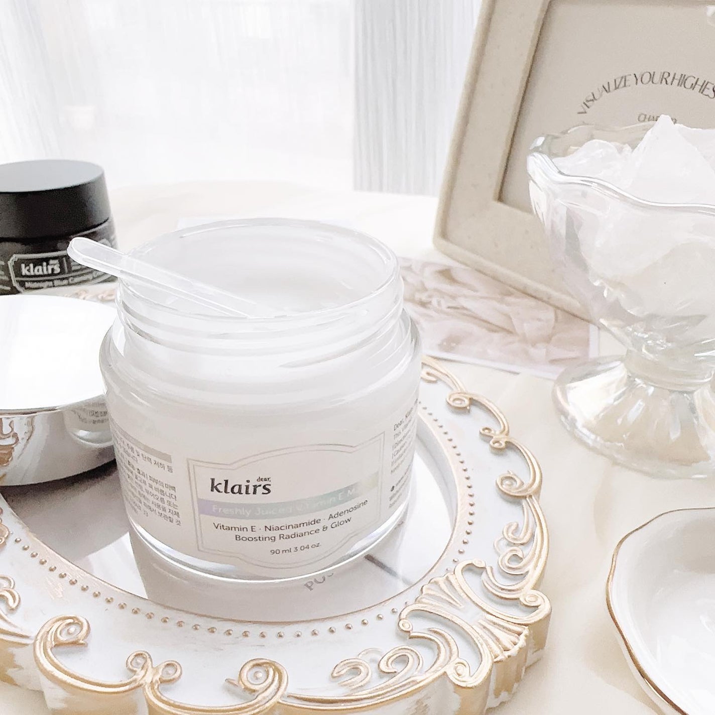 フレッシュリージュースドビタミンEマスク(90g)/Klairs/フェイスクリームを使ったクチコミ(5枚目)