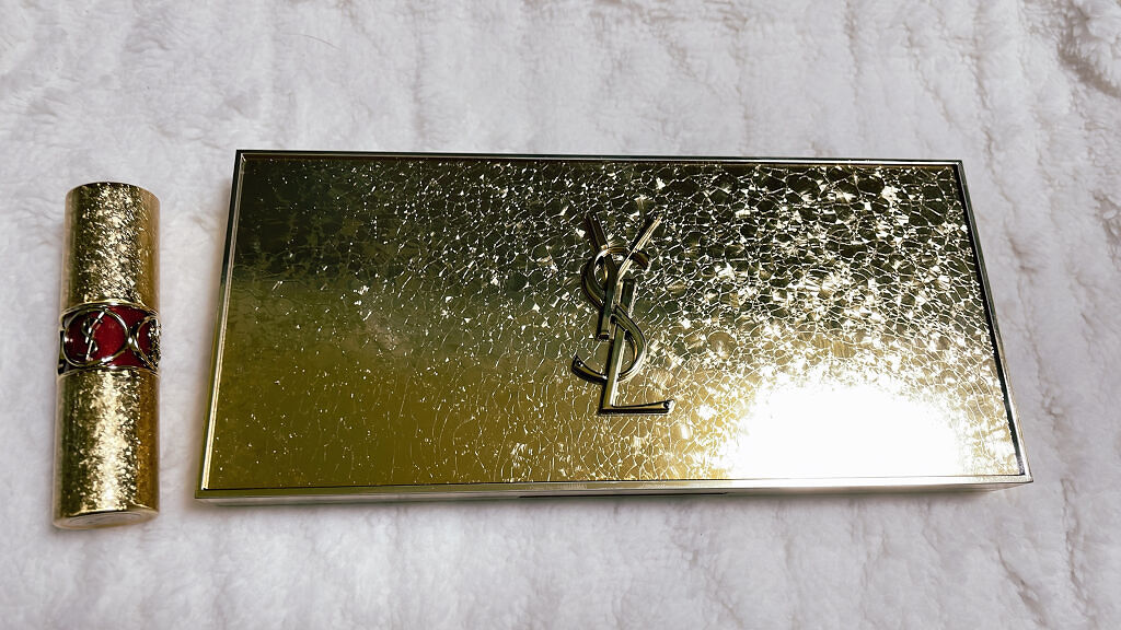 ルージュ ヴォリュプテ シャイン コレクター （NOEL LOOK 2021）/YVES SAINT LAURENT BEAUTE/口紅を使ったクチコミ（1枚目）