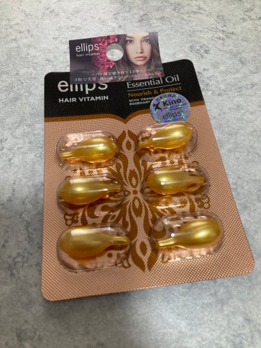 ellips  バリニーズ エッセンシャル オイル プロテクトのクチコミ「ヘアオイルを探しているときに気になっていましたがなんとなく手が出せなかったellips。
LI.....」（1枚目）