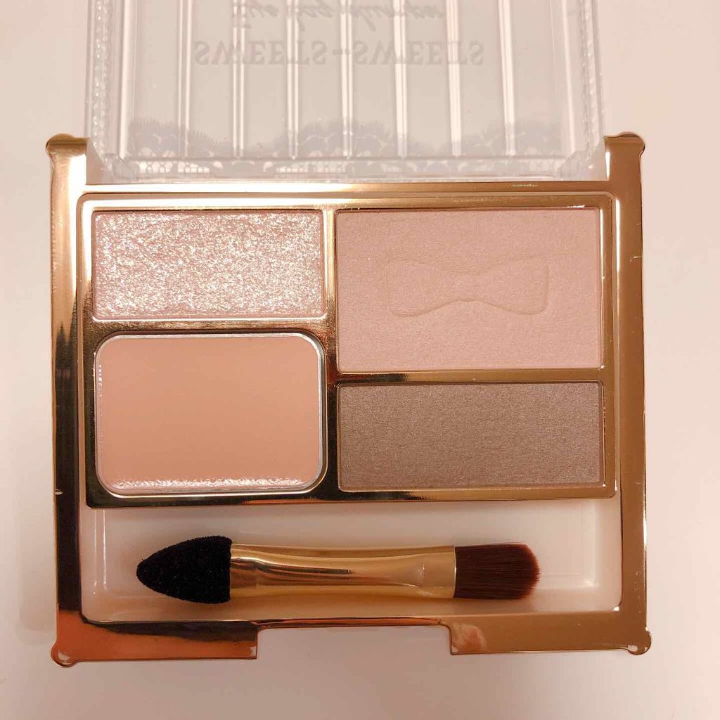 シャイニードルチェシャドウ/スウィーツ スウィーツ/アイシャドウパレットを使ったクチコミ（2枚目）