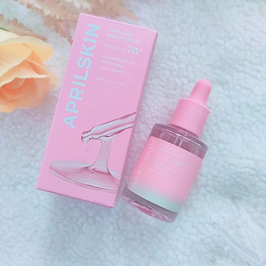 ピンクアロエムチンセラム/APRILSKIN/美容液を使ったクチコミ（1枚目）