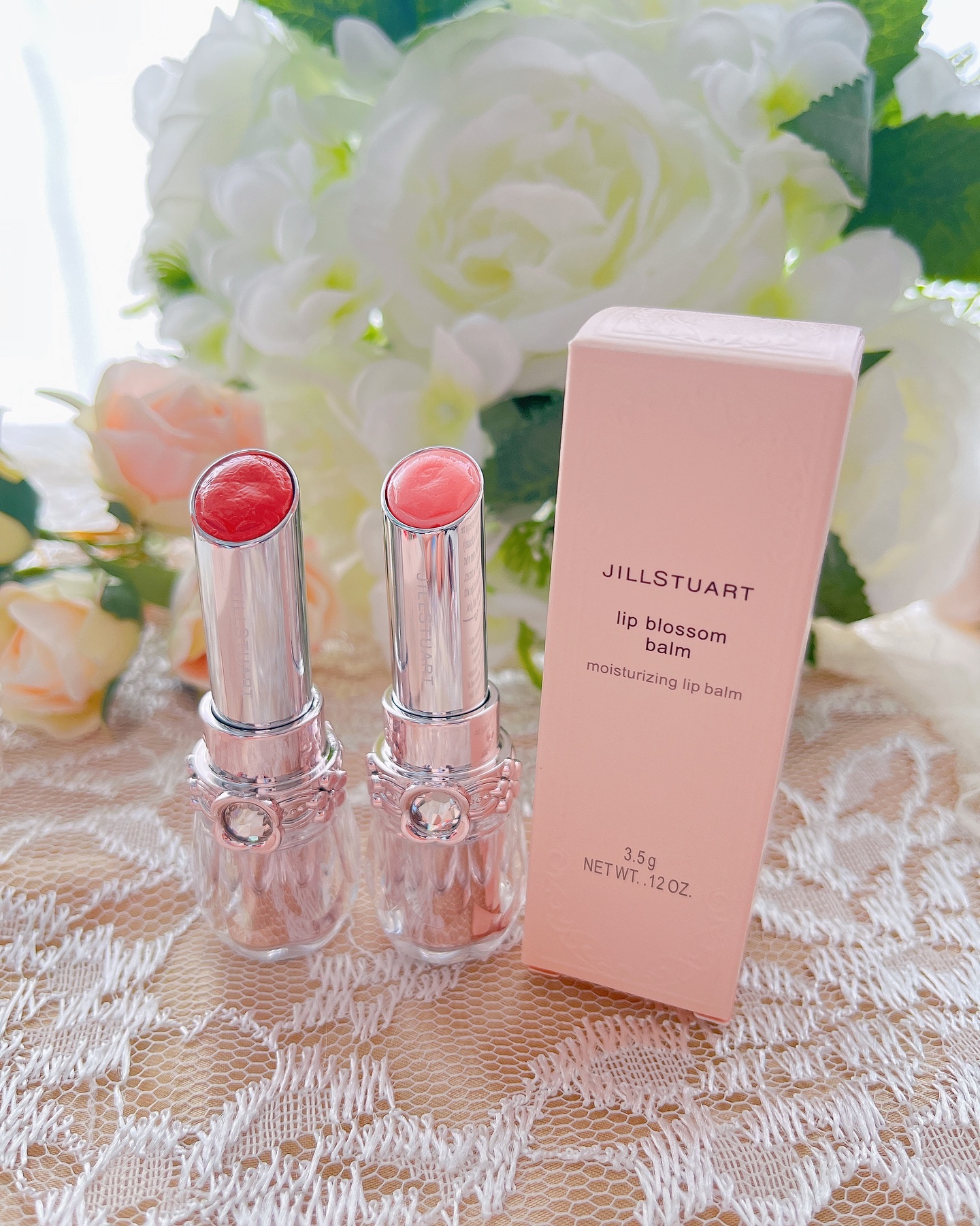 ジルスチュアート リップブロッサム バーム/JILL STUART/口紅を使ったクチコミ（2枚目）