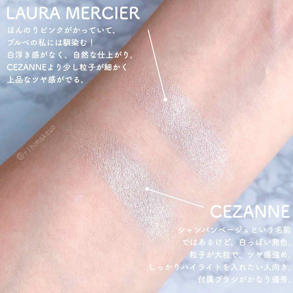 フェイスイルミネーター/ローラ メルシエ/パウダーハイライトを使ったクチコミ（3枚目）