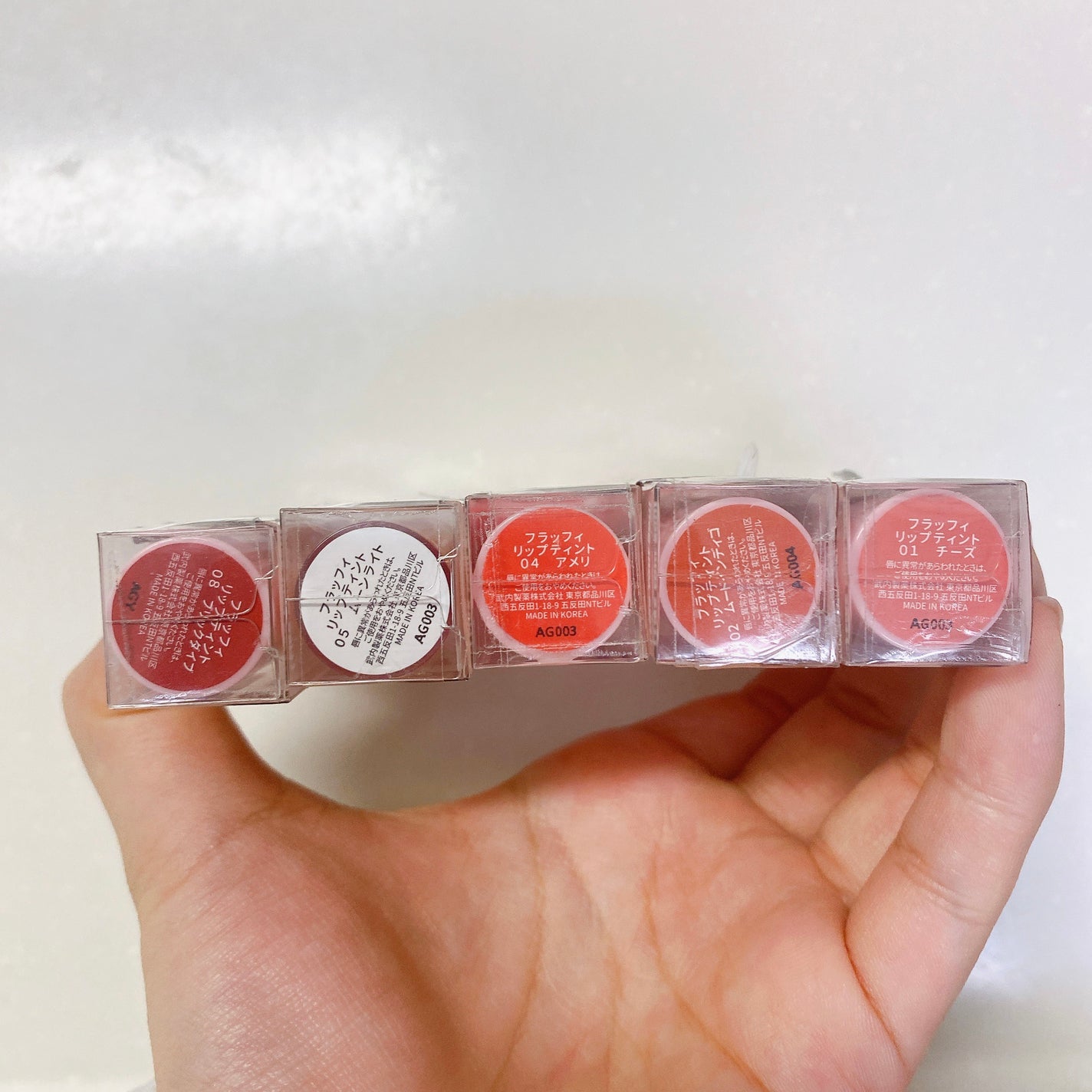 フラッフィリップティント/BLESSED MOON/リップティントを使ったクチコミ(4枚目)