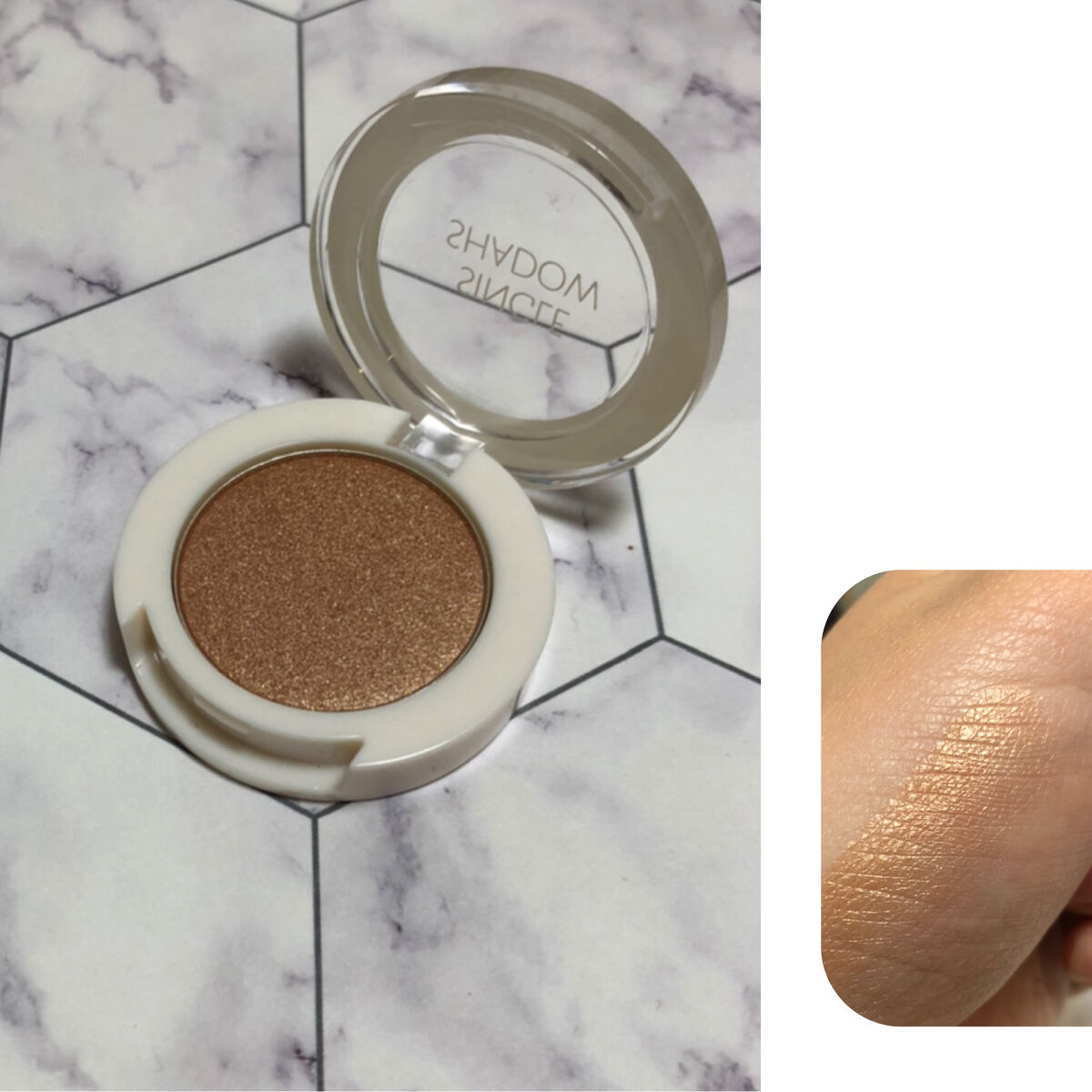 シングルアイシャドウ/the SAEM/単色アイシャドウを使ったクチコミ（2枚目）