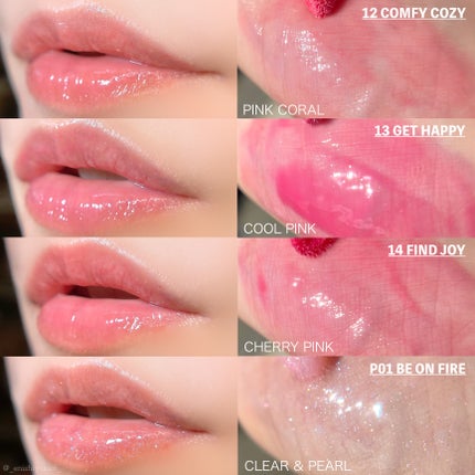 インク グラスティング リップ グロス/PERIPERA/リップグロスを使ったクチコミ(4枚目)