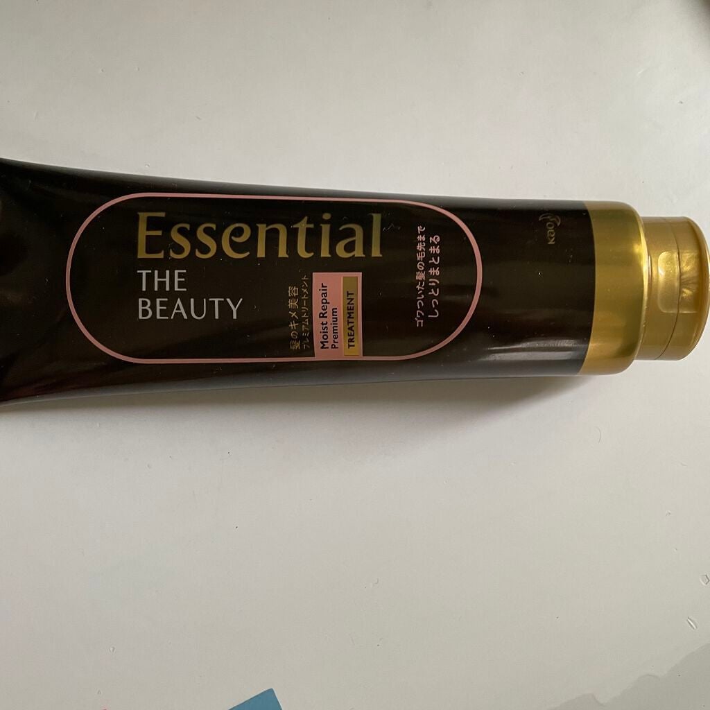 THE BEAUTY 髪のキメ美容プレミアムトリートメント<モイストリペアプレミアム>/エッセンシャル/洗い流すヘアトリートメントを使ったクチコミ(1枚目)