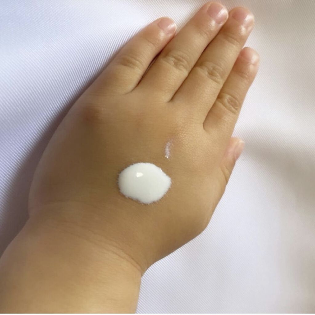ノンケミカルUVミルク SPF30 ／ PA+++/MammaBaby/日焼け止めミルクを使ったクチコミ（3枚目）