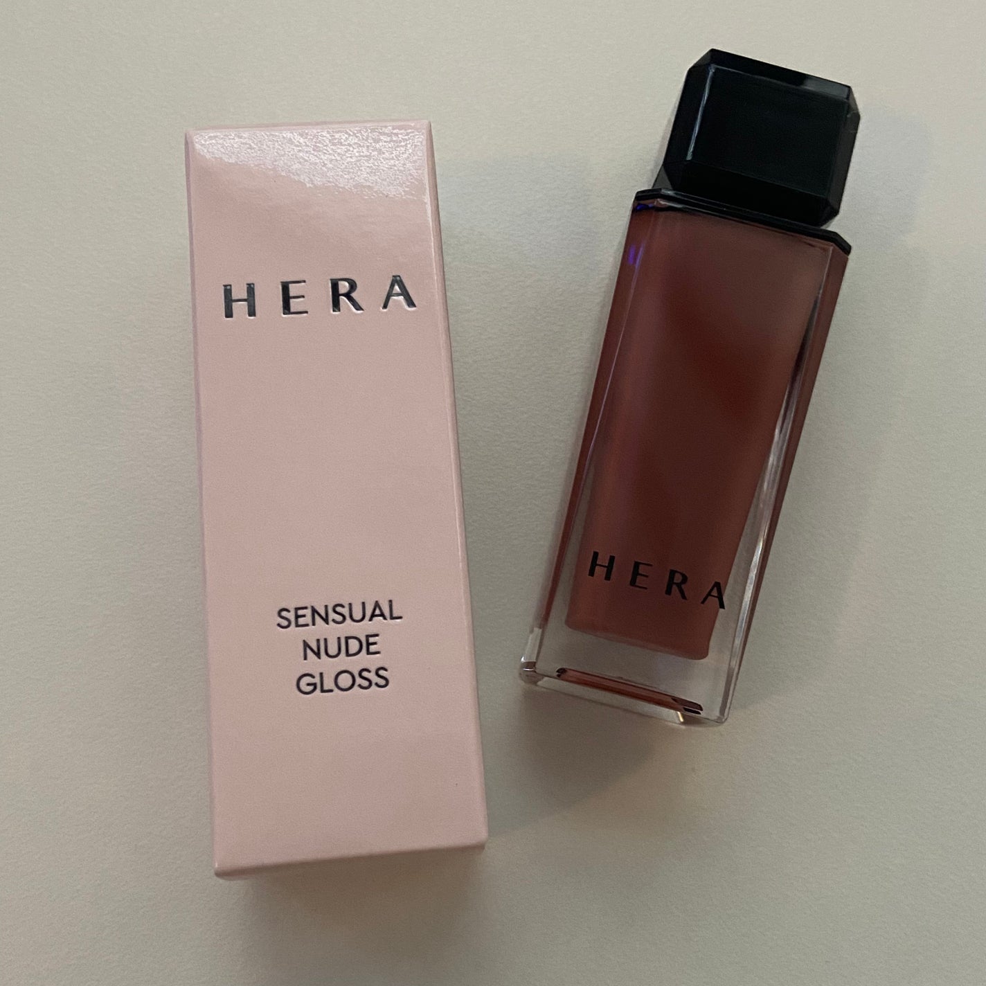 センシュアルヌードグロス/HERA/リップグロスを使ったクチコミ(1枚目)