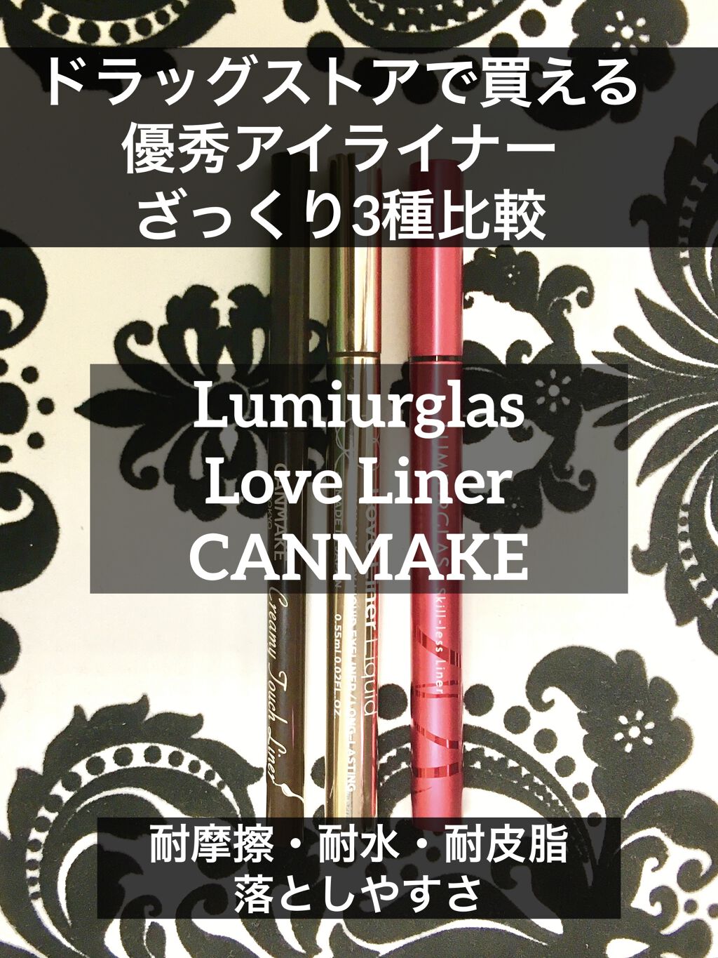 ラブ・ライナー リキッドアイライナーＲ３/ラブ・ライナー/リキッドアイライナーを使ったクチコミ（1枚目）