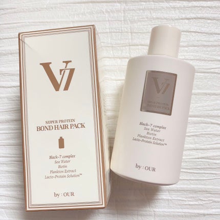 V7 スーパープロテイン ボンドヘアパック/by : OUR/ヘアマスク・ヘアパックを使ったクチコミ(1枚目)