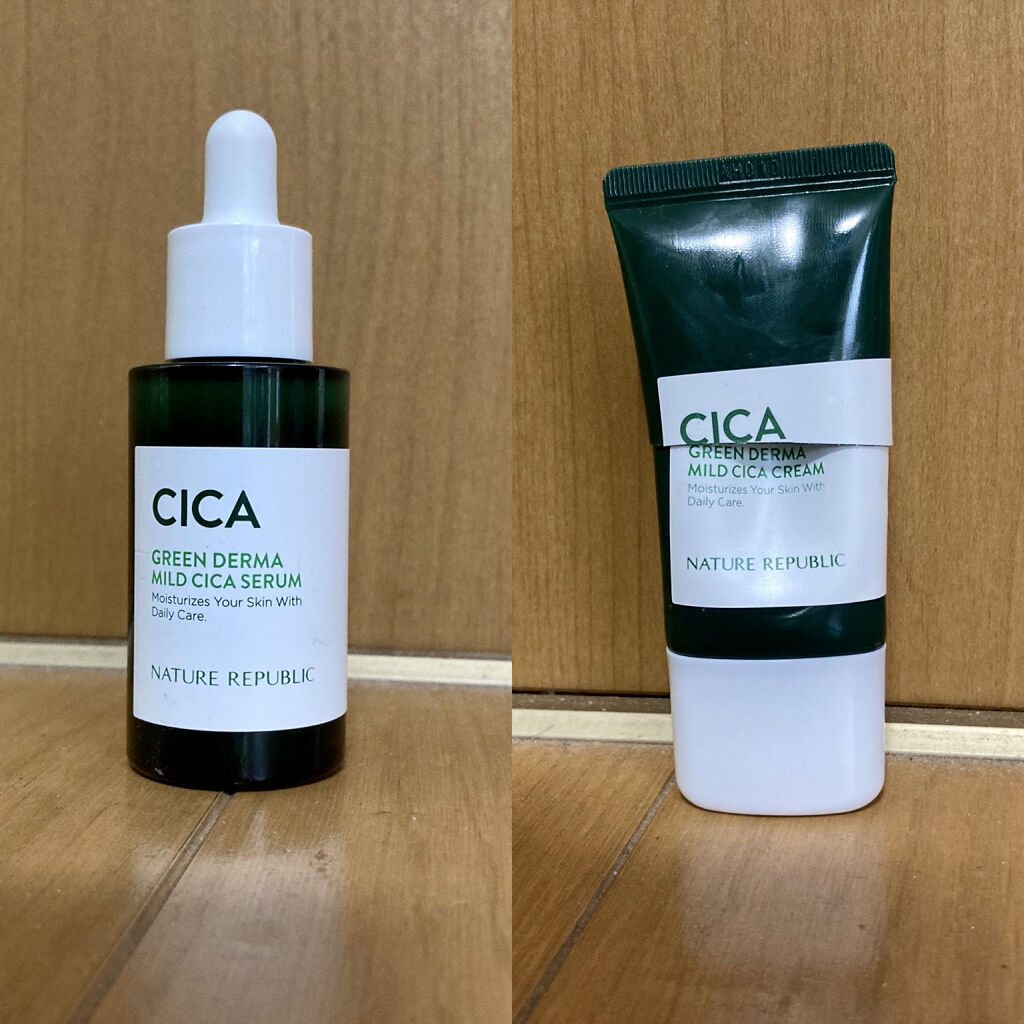 グリーンダーマCICAセラム/ネイチャーリパブリック/美容液を使ったクチコミ（1枚目）
