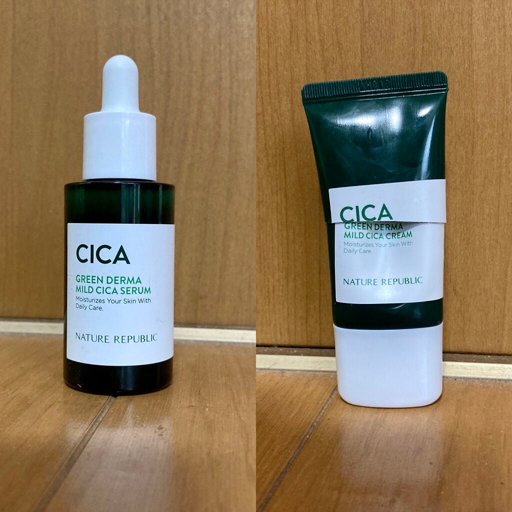 グリーンダーマCICAセラム/ネイチャーリパブリック/美容液を使ったクチコミ(1枚目)