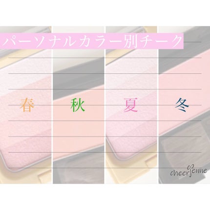 グラデーションチーク N/excel/パウダーチークを使ったクチコミ(1枚目)