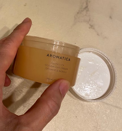 グロービタグットナイトクリーム/AROMATICA/フェイスクリームを使ったクチコミ(1枚目)